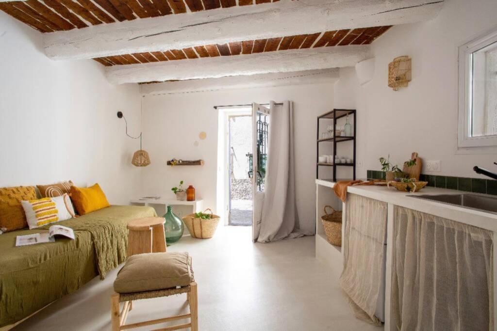 Vieil Antibes, Plage De Sable, Avec Parking Экстерьер фото