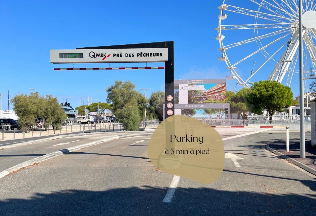 Vieil Antibes, Plage De Sable, Avec Parking Экстерьер фото